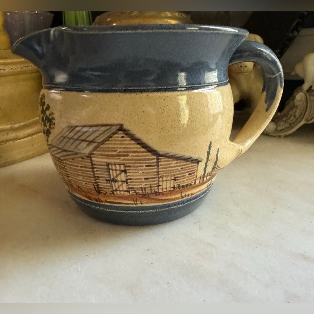 Winton Rosa Eugene Pottery Creamer (1992) – Read Description